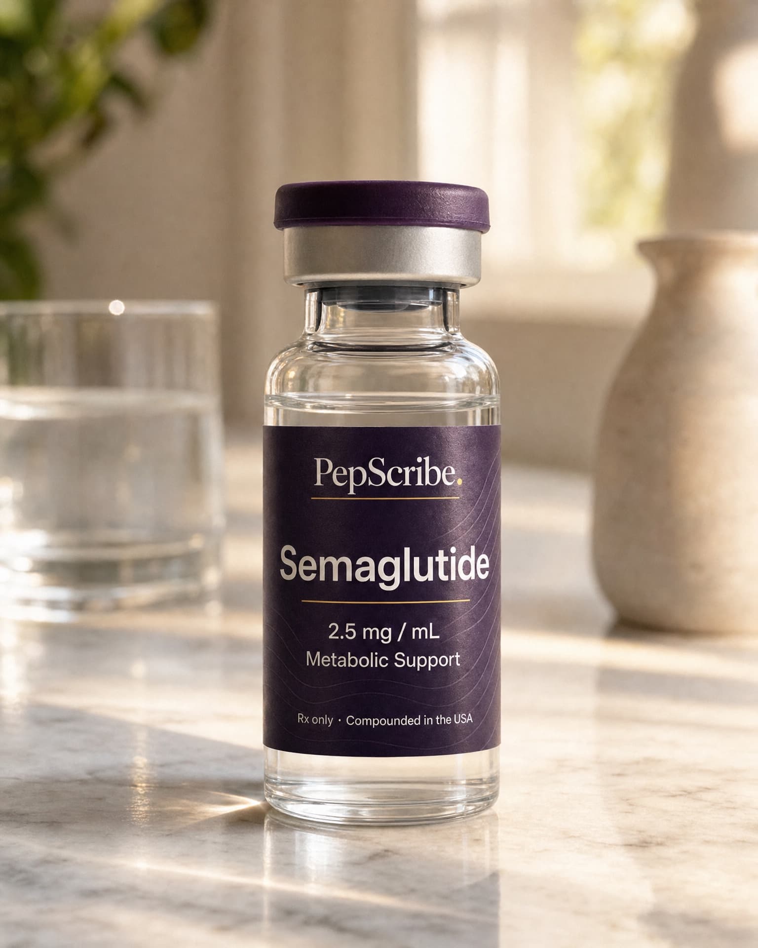 PepScribe compounded semaglutide vial