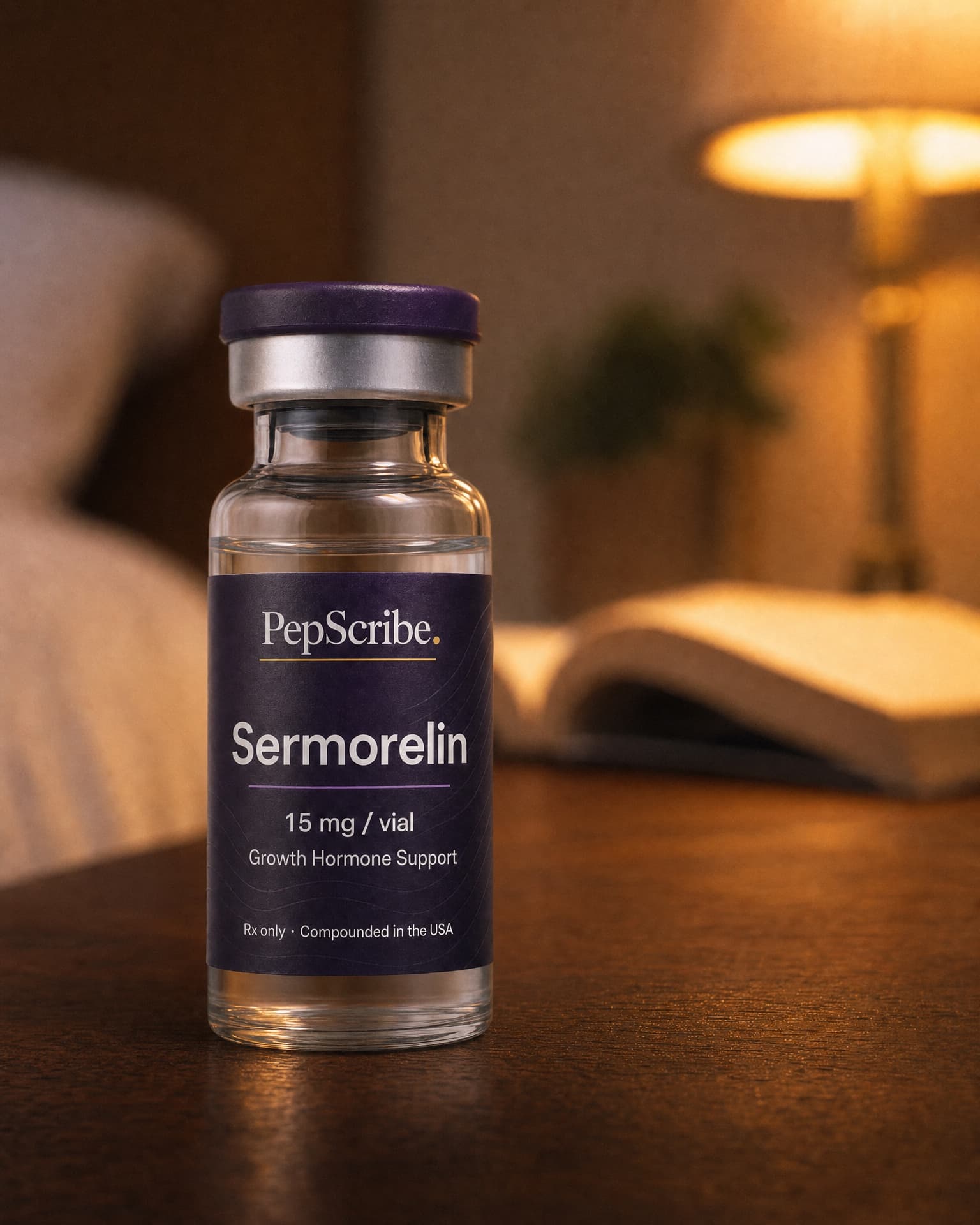 PepScribe compounded sermorelin vial